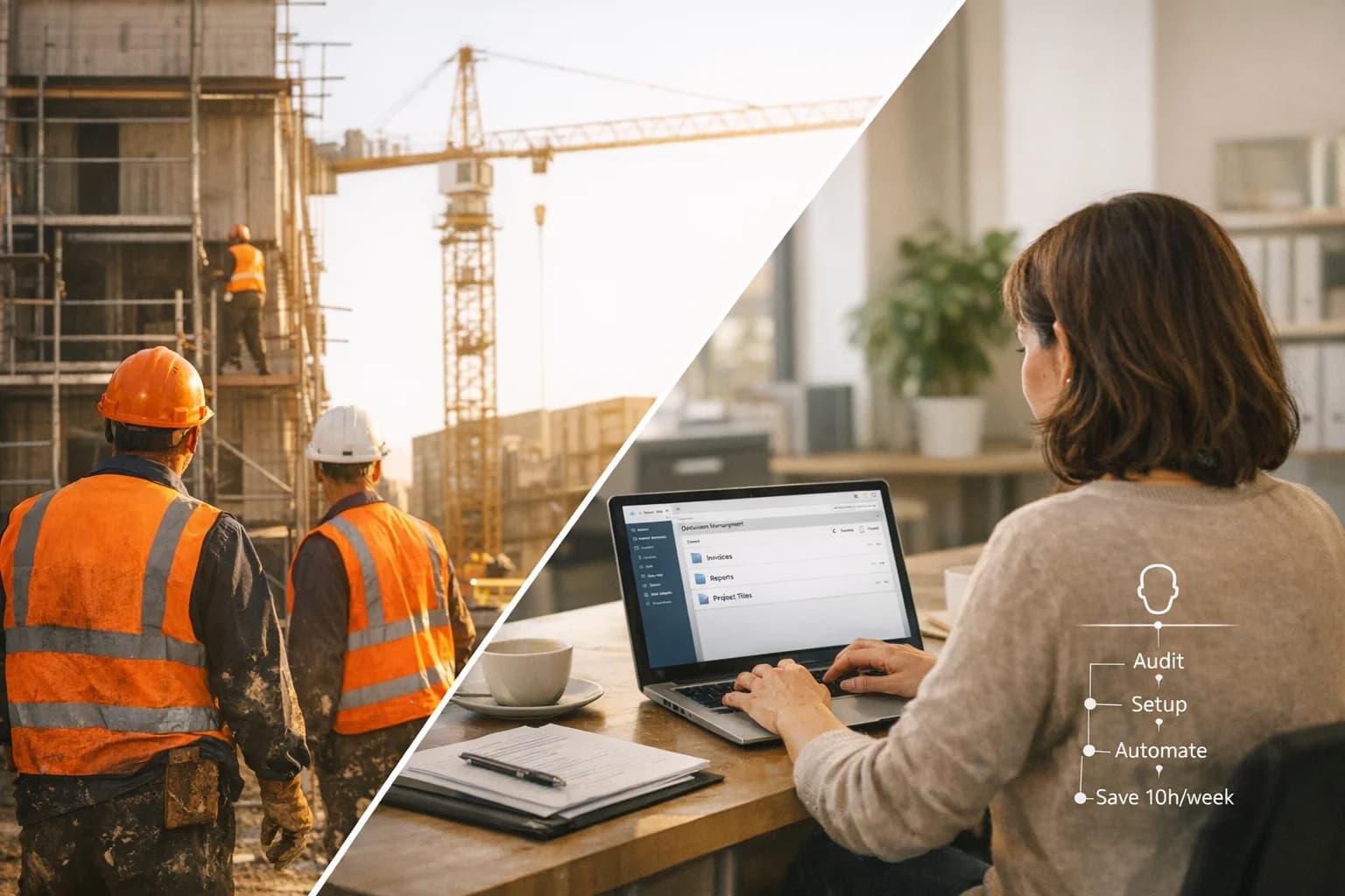 Entreprise BTP leader — Administration augmentée par l'IA