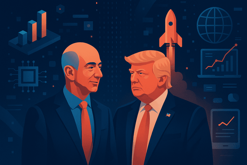 Jeff Bezos, Trump, and the Business Implications of Big Tech Alliances 🚀