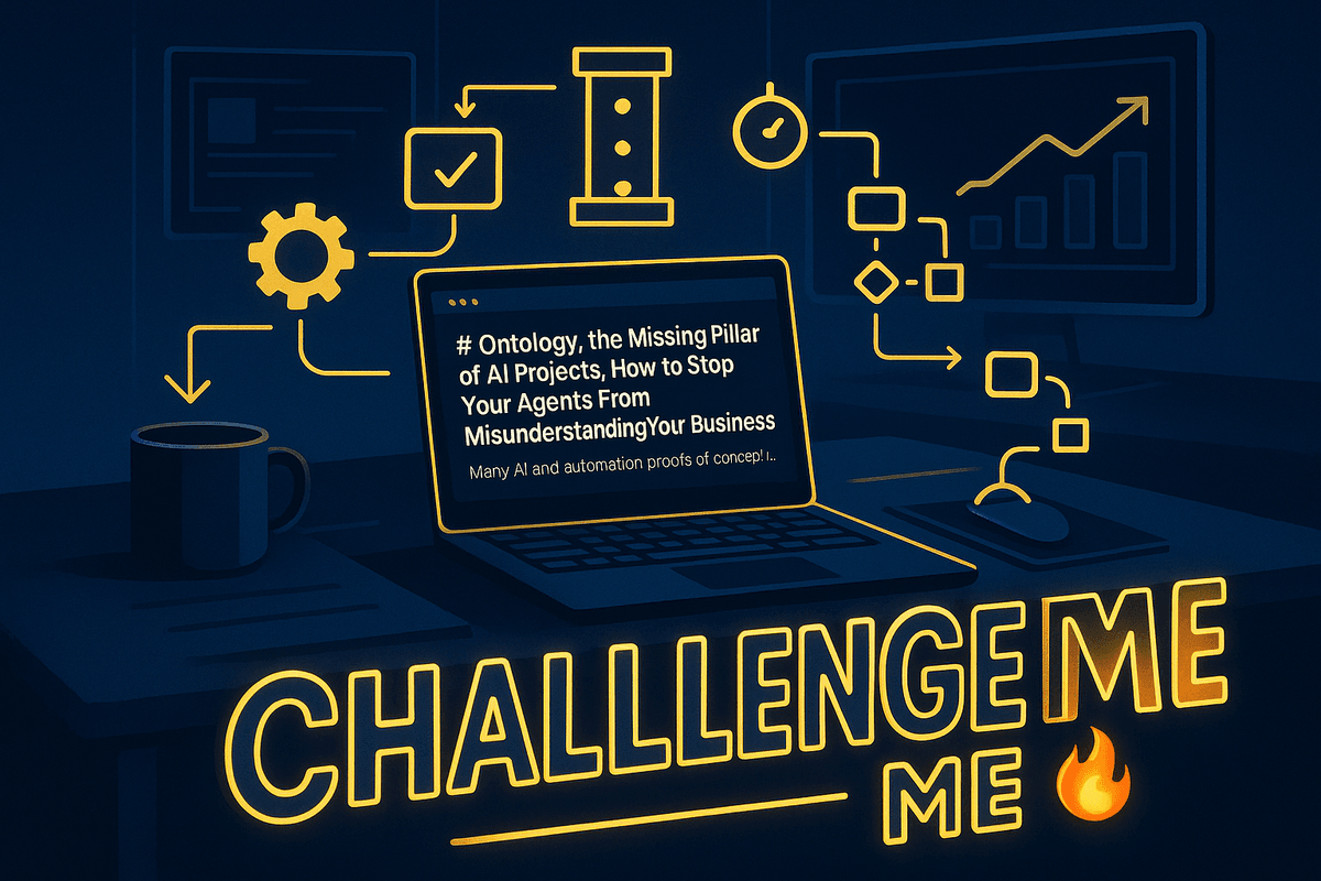 Ontology, the Missing Pillar of AI Projects: How to Stop Your Agents From Misunderstanding Your Business