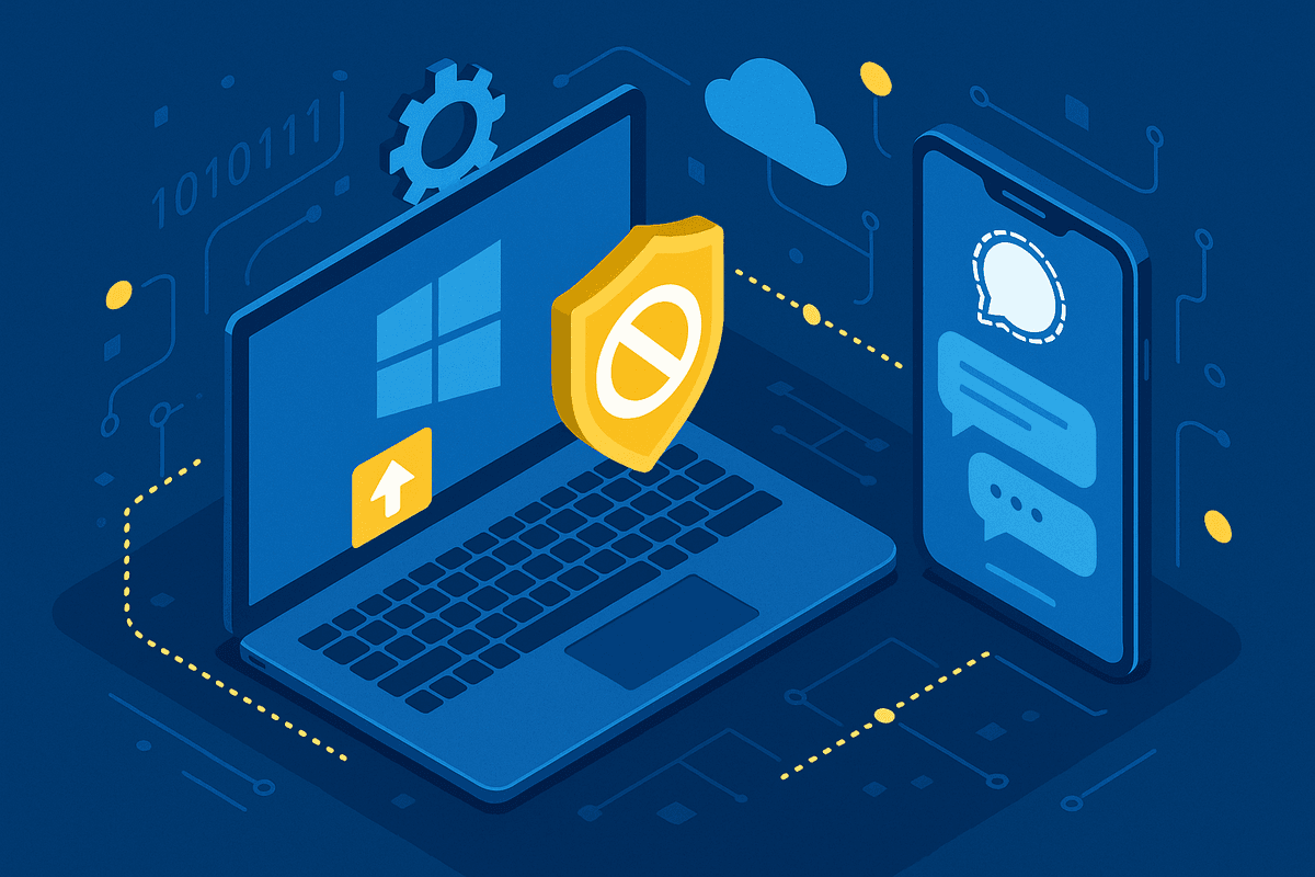 Signal’s Screenshot Blocking Update: Bolstering Enterprise Security and Digital Transformation