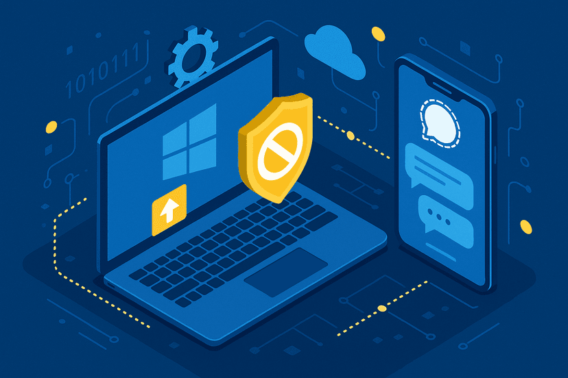 Signal’s Screenshot Blocking Update: Bolstering Enterprise Security and Digital Transformation